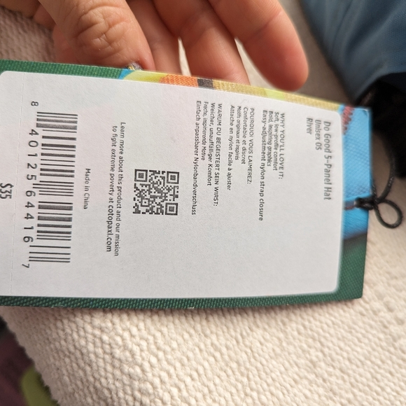 NWT Cotopaxi Do Good Hat in Blue - Picture 10 of 10